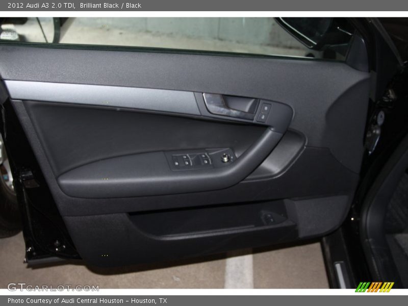 Brilliant Black / Black 2012 Audi A3 2.0 TDI