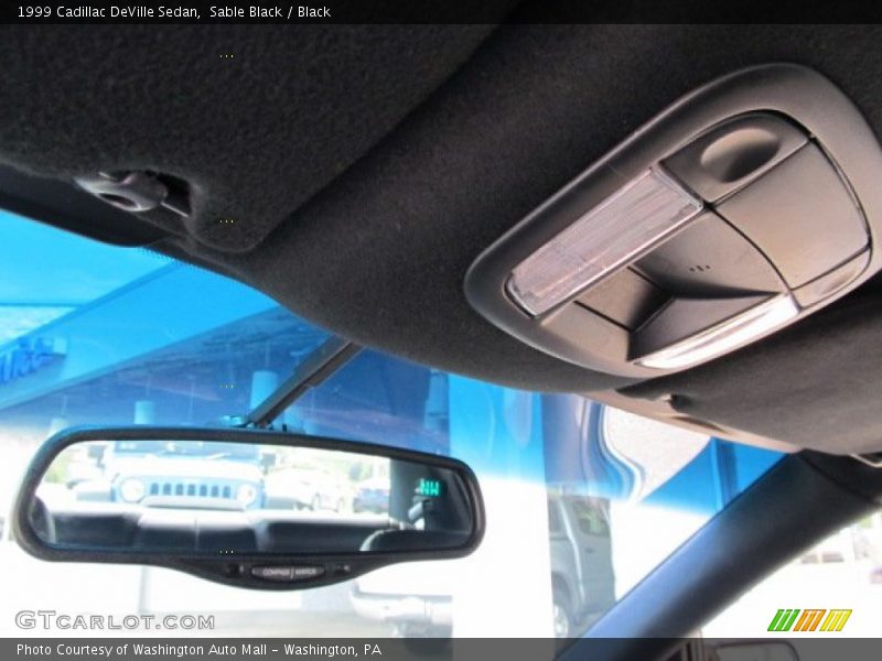 Sable Black / Black 1999 Cadillac DeVille Sedan