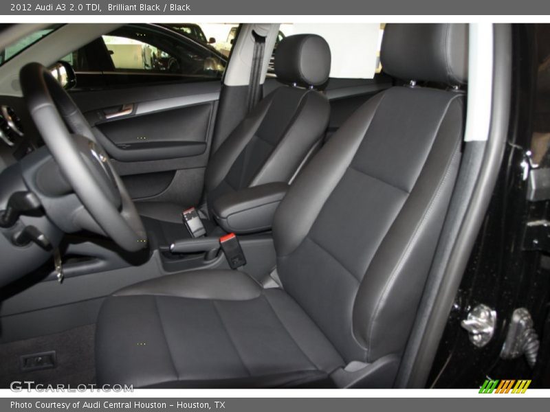  2012 A3 2.0 TDI Black Interior