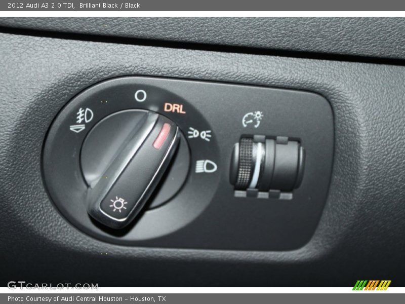 Controls of 2012 A3 2.0 TDI