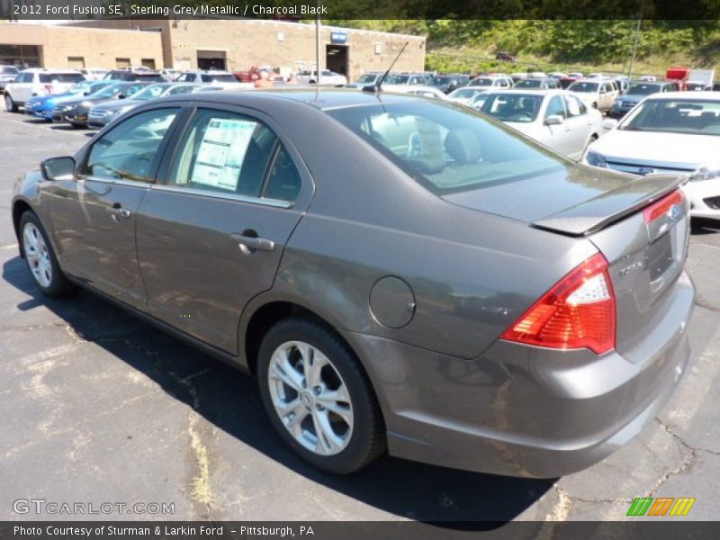 Sterling Grey Metallic / Charcoal Black 2012 Ford Fusion SE
