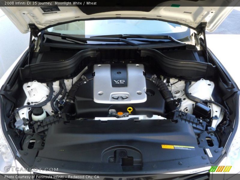 Moonlight White / Wheat 2008 Infiniti EX 35 Journey
