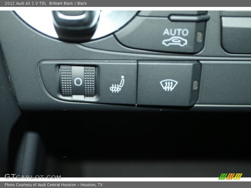 Controls of 2012 A3 2.0 TDI