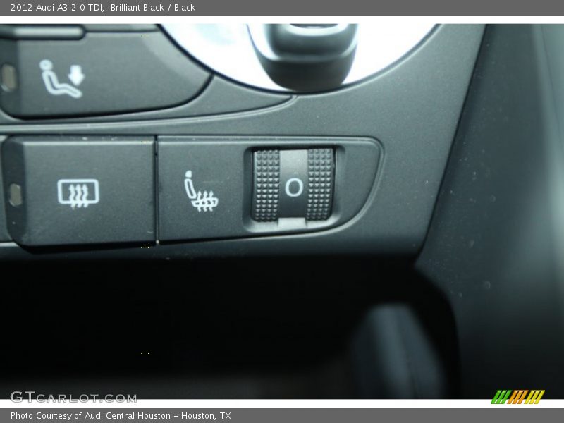 Controls of 2012 A3 2.0 TDI