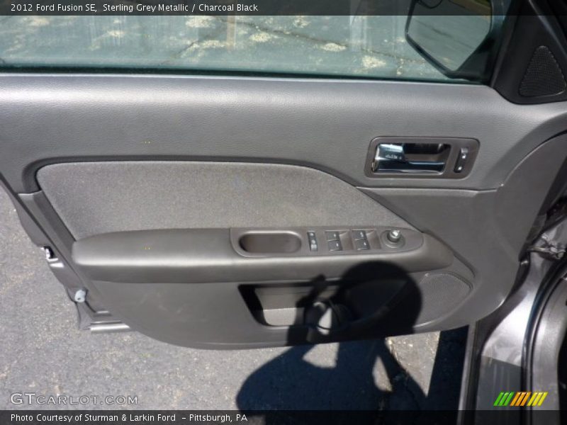 Sterling Grey Metallic / Charcoal Black 2012 Ford Fusion SE