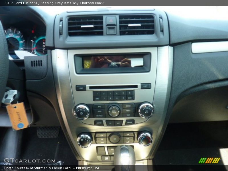 Sterling Grey Metallic / Charcoal Black 2012 Ford Fusion SE