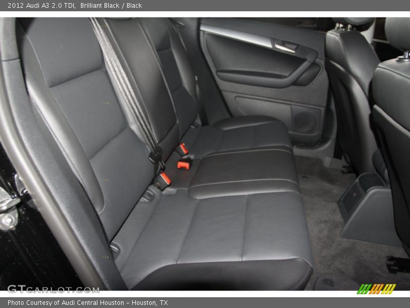 Brilliant Black / Black 2012 Audi A3 2.0 TDI