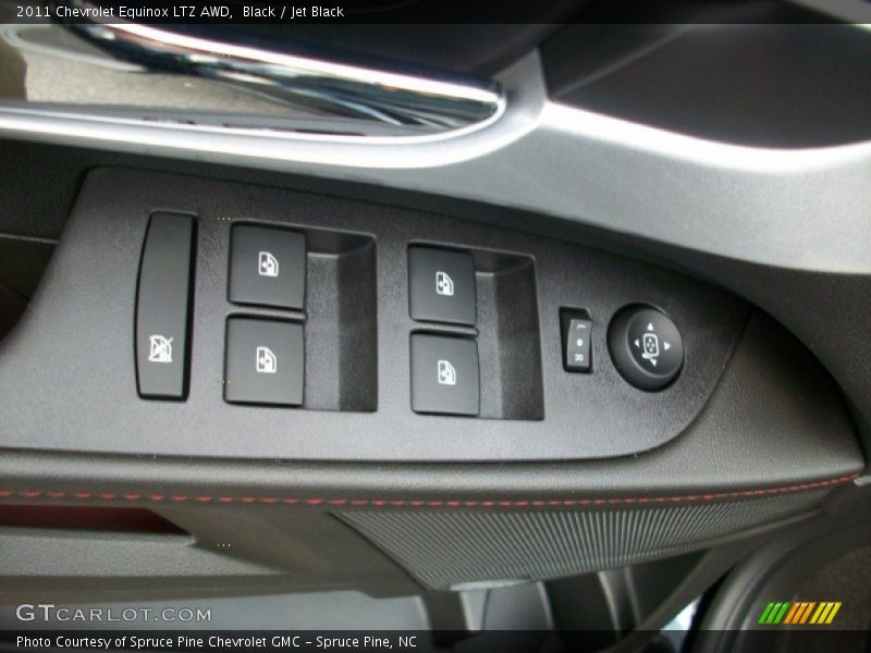 Black / Jet Black 2011 Chevrolet Equinox LTZ AWD