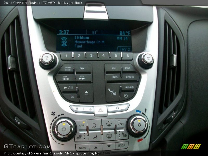 Controls of 2011 Equinox LTZ AWD
