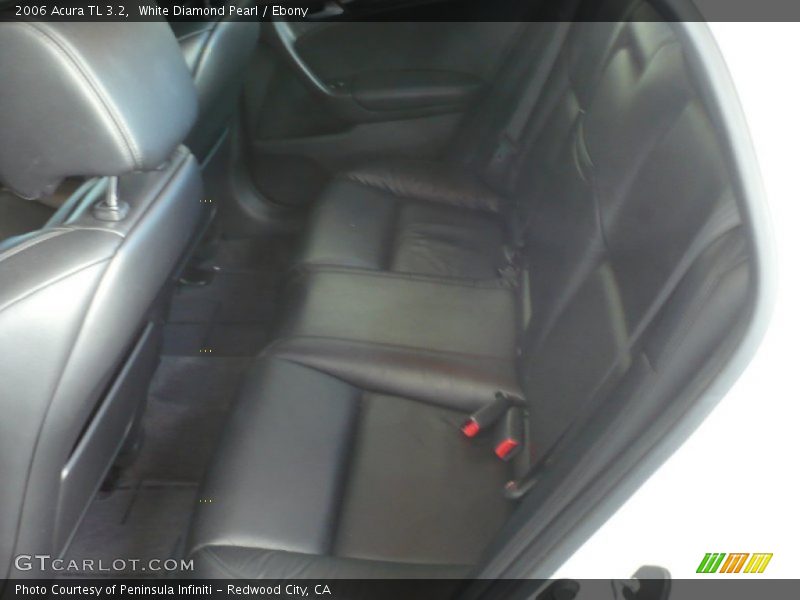 White Diamond Pearl / Ebony 2006 Acura TL 3.2