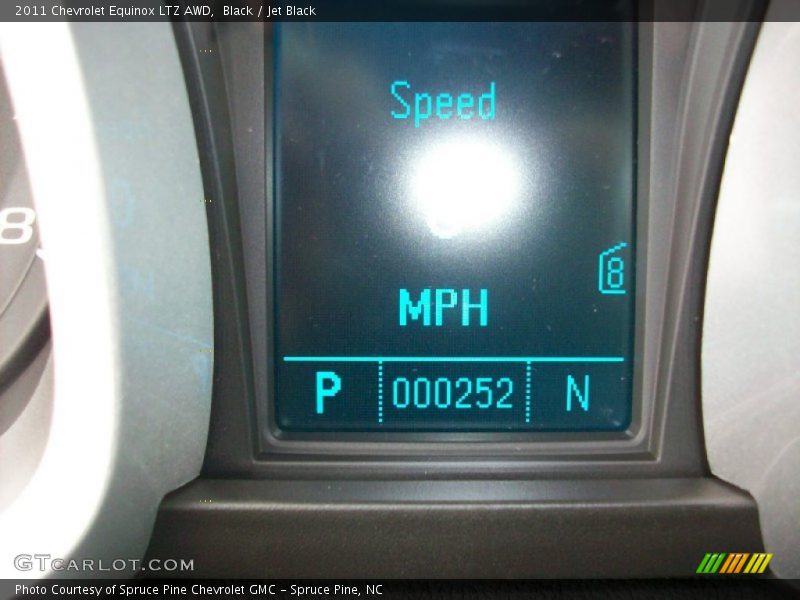 Black / Jet Black 2011 Chevrolet Equinox LTZ AWD