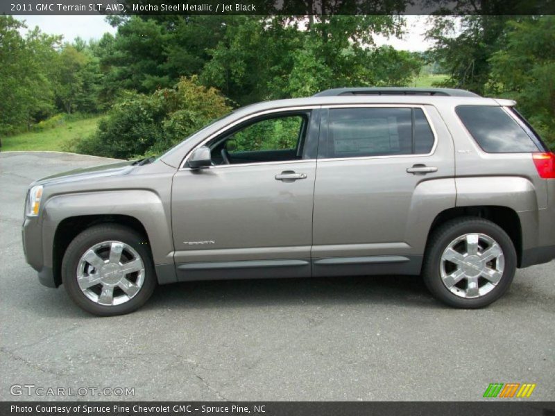 Mocha Steel Metallic / Jet Black 2011 GMC Terrain SLT AWD