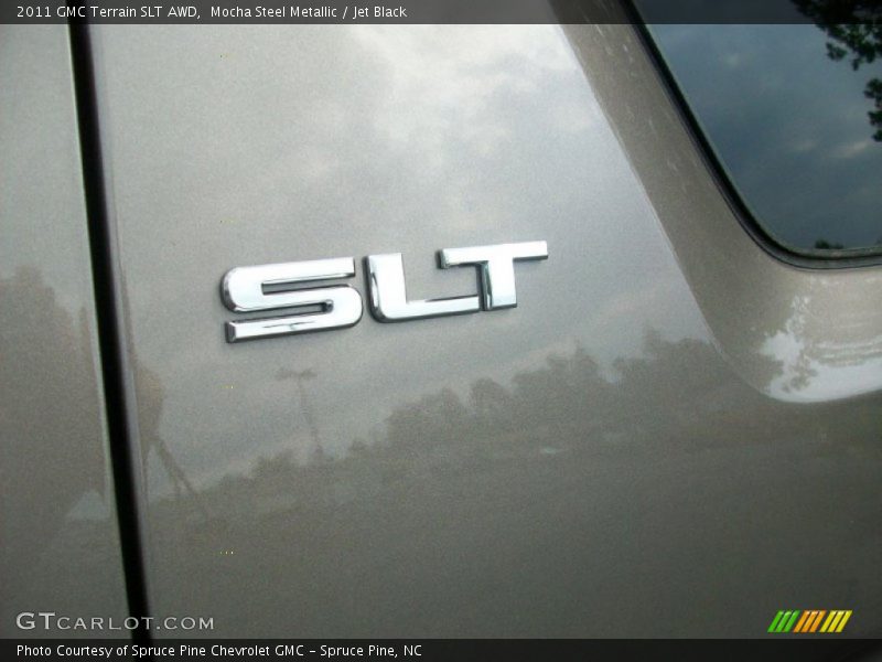 Mocha Steel Metallic / Jet Black 2011 GMC Terrain SLT AWD