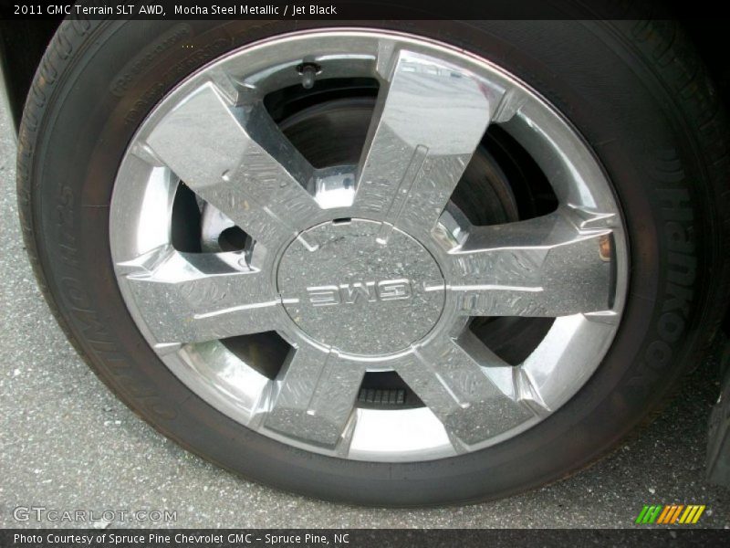 Mocha Steel Metallic / Jet Black 2011 GMC Terrain SLT AWD