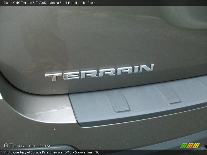 Mocha Steel Metallic / Jet Black 2011 GMC Terrain SLT AWD