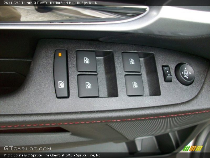Mocha Steel Metallic / Jet Black 2011 GMC Terrain SLT AWD