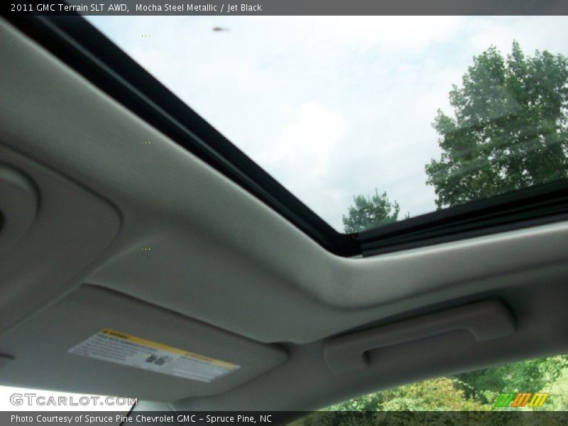 Mocha Steel Metallic / Jet Black 2011 GMC Terrain SLT AWD