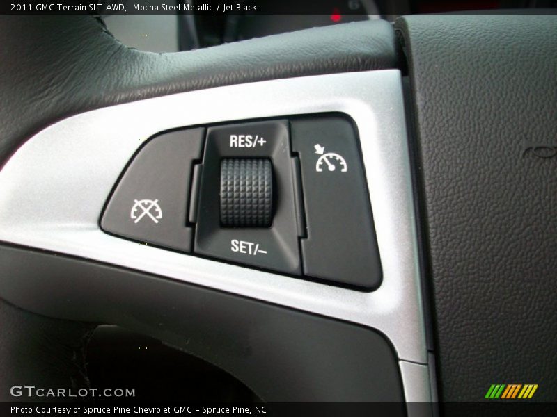 Mocha Steel Metallic / Jet Black 2011 GMC Terrain SLT AWD