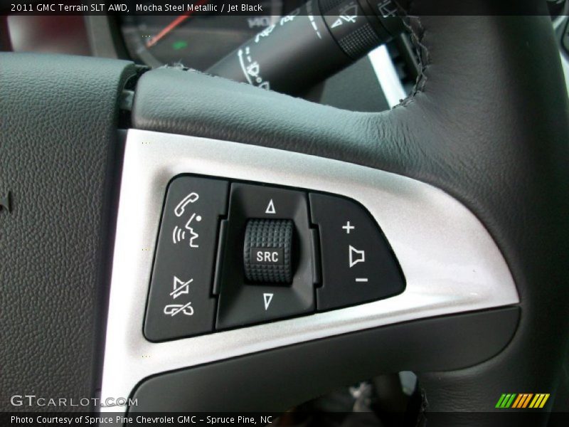 Mocha Steel Metallic / Jet Black 2011 GMC Terrain SLT AWD