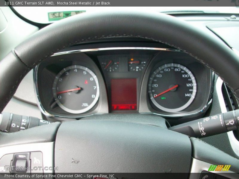 Mocha Steel Metallic / Jet Black 2011 GMC Terrain SLT AWD