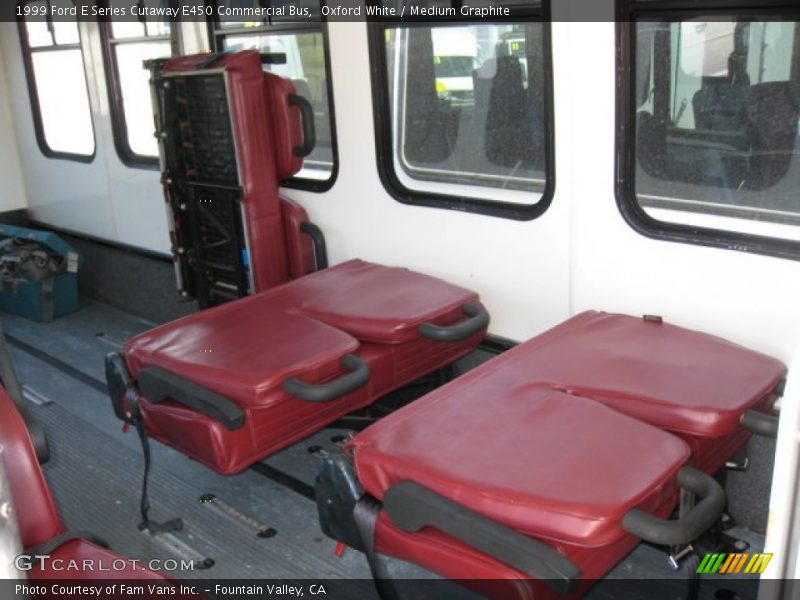 Oxford White / Medium Graphite 1999 Ford E Series Cutaway E450 Commercial Bus