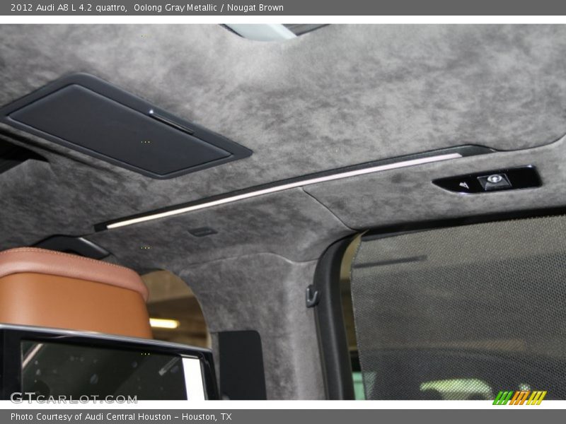Oolong Gray Metallic / Nougat Brown 2012 Audi A8 L 4.2 quattro