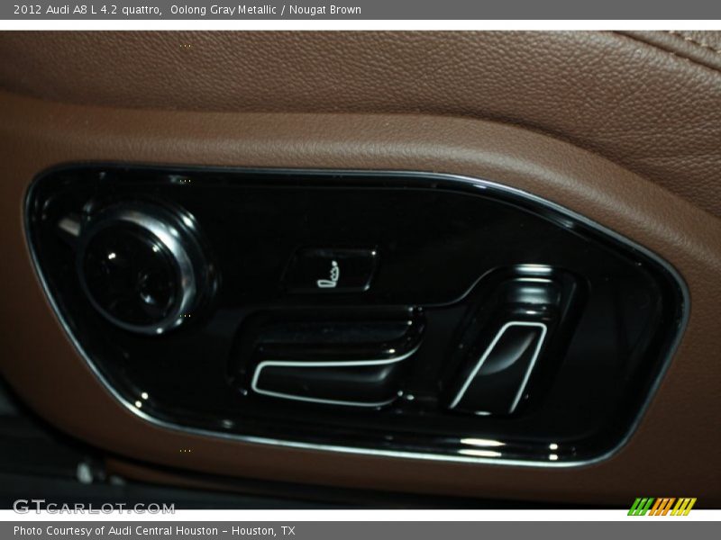 Oolong Gray Metallic / Nougat Brown 2012 Audi A8 L 4.2 quattro