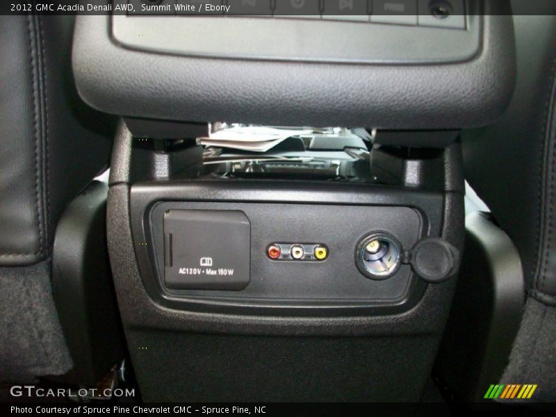 Summit White / Ebony 2012 GMC Acadia Denali AWD