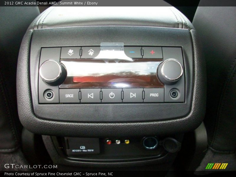 Summit White / Ebony 2012 GMC Acadia Denali AWD