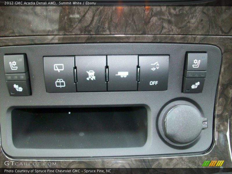 Summit White / Ebony 2012 GMC Acadia Denali AWD