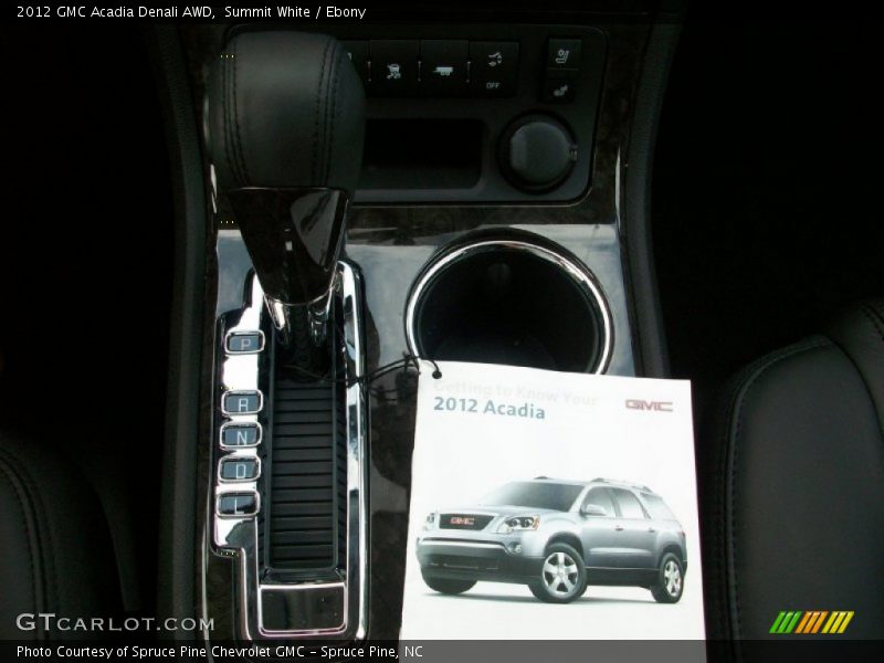 Summit White / Ebony 2012 GMC Acadia Denali AWD