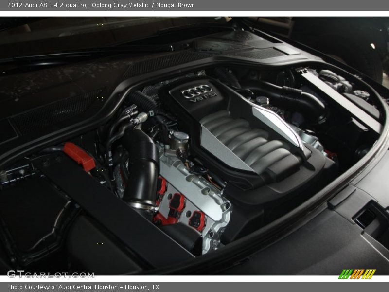 Oolong Gray Metallic / Nougat Brown 2012 Audi A8 L 4.2 quattro