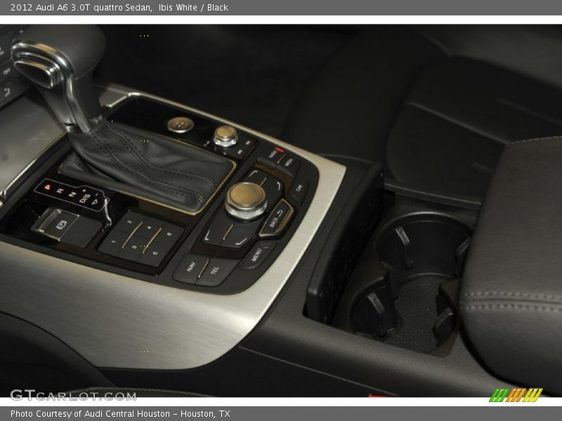 Ibis White / Black 2012 Audi A6 3.0T quattro Sedan