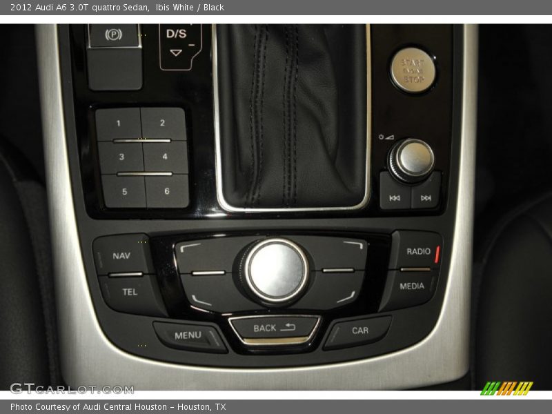 Controls of 2012 A6 3.0T quattro Sedan