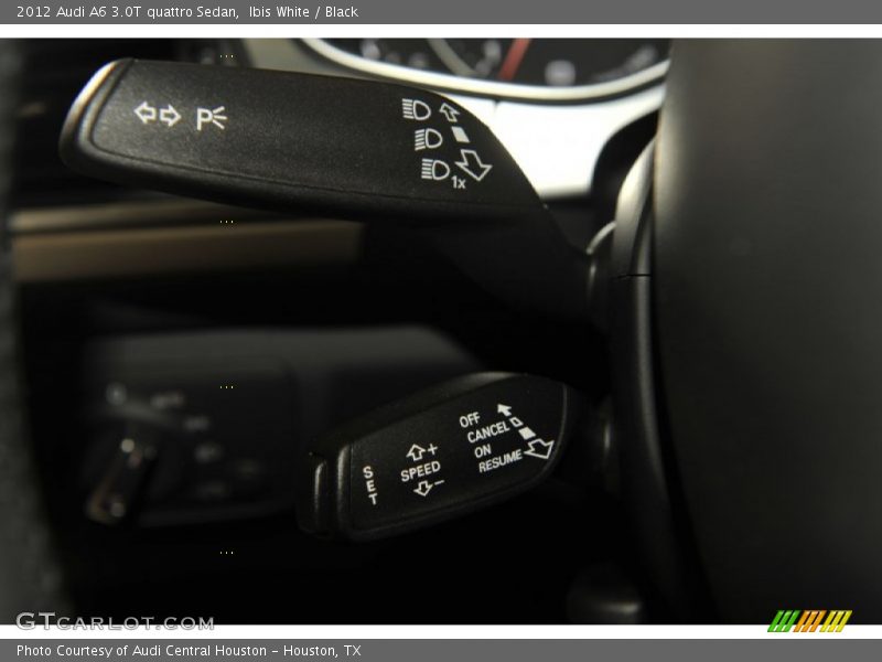 Controls of 2012 A6 3.0T quattro Sedan