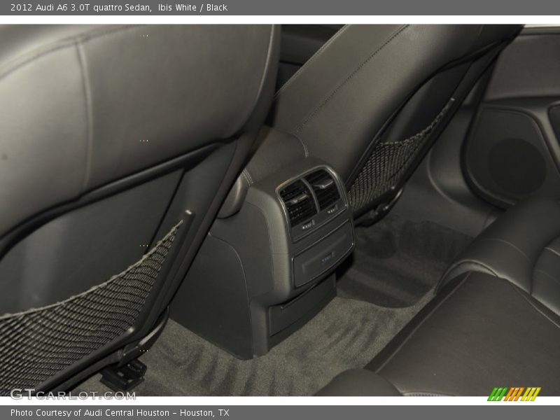 Ibis White / Black 2012 Audi A6 3.0T quattro Sedan