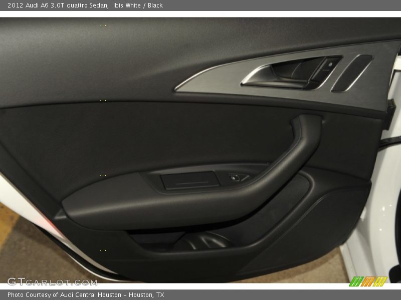 Ibis White / Black 2012 Audi A6 3.0T quattro Sedan