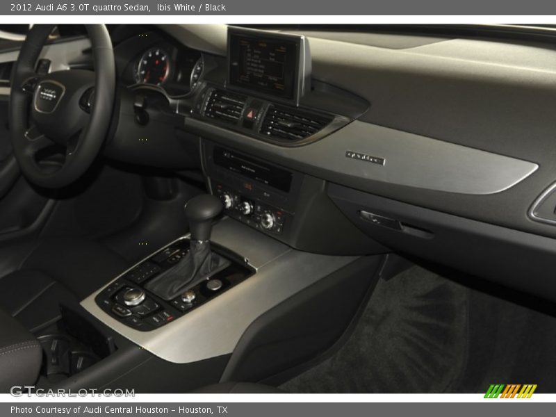 Ibis White / Black 2012 Audi A6 3.0T quattro Sedan