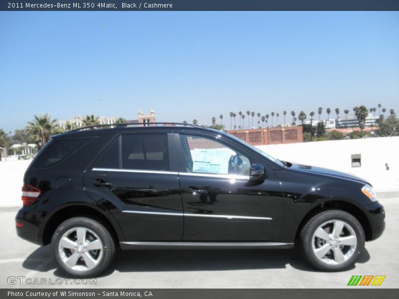 Black / Cashmere 2011 Mercedes-Benz ML 350 4Matic