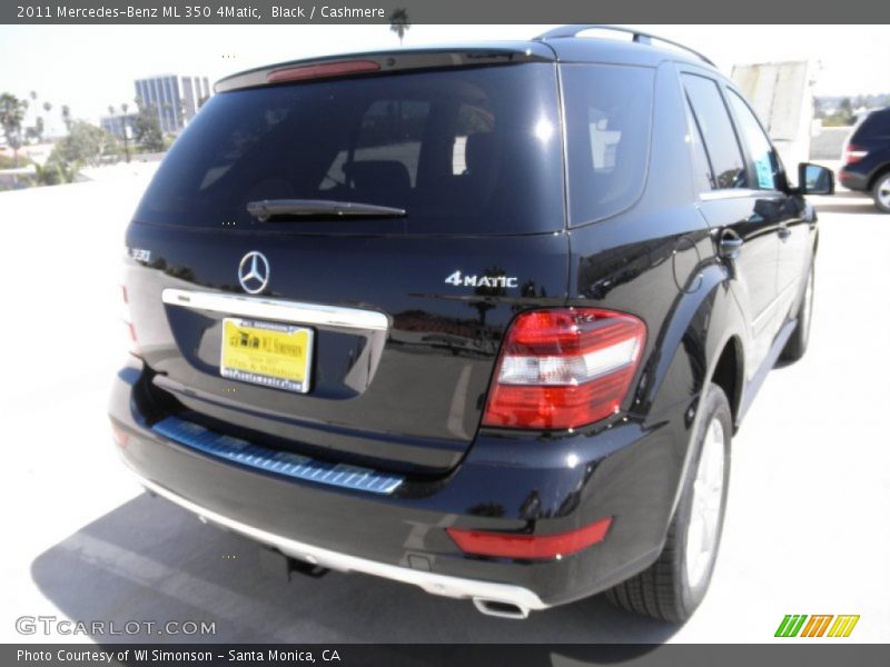 Black / Cashmere 2011 Mercedes-Benz ML 350 4Matic