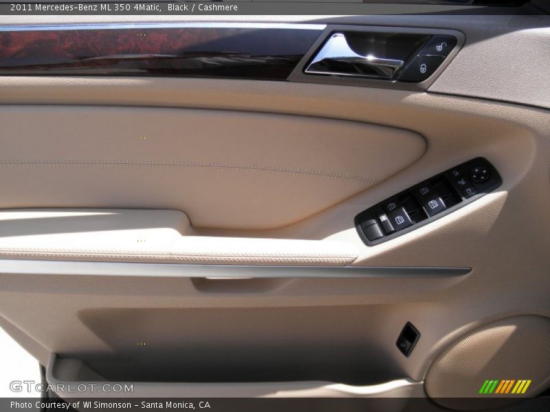 Black / Cashmere 2011 Mercedes-Benz ML 350 4Matic