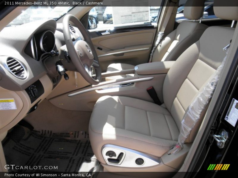 Black / Cashmere 2011 Mercedes-Benz ML 350 4Matic