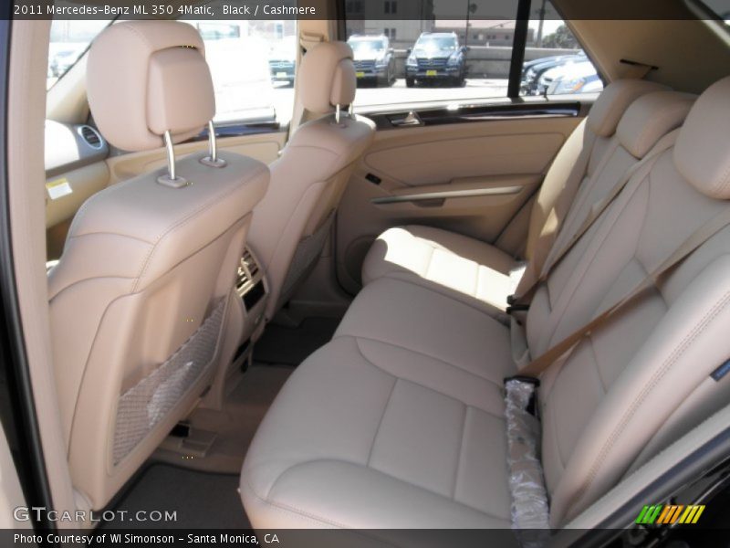 Black / Cashmere 2011 Mercedes-Benz ML 350 4Matic