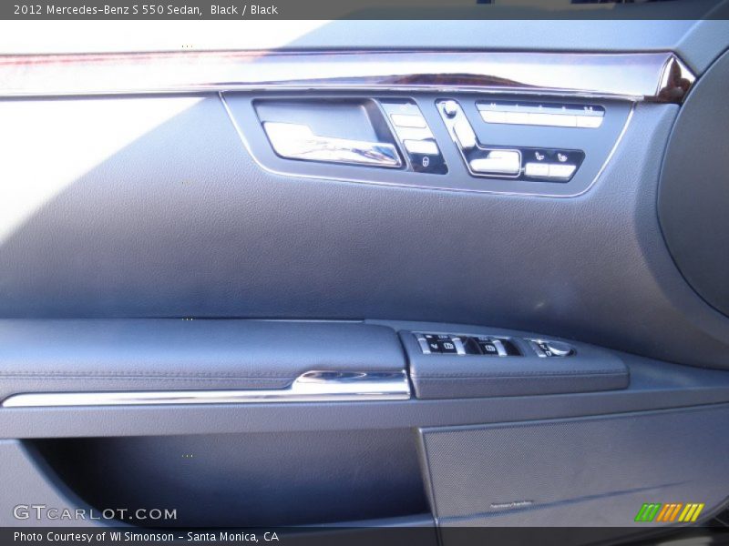 Black / Black 2012 Mercedes-Benz S 550 Sedan