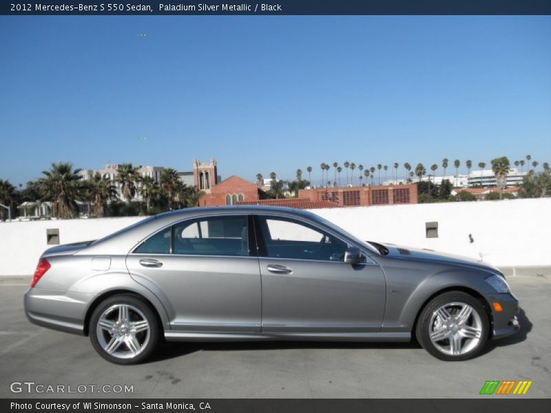  2012 S 550 Sedan Paladium Silver Metallic