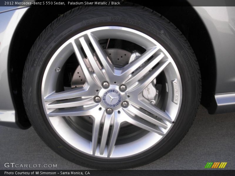  2012 S 550 Sedan Wheel