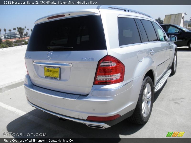 Iridium Silver Metallic / Black 2012 Mercedes-Benz GL 450 4Matic