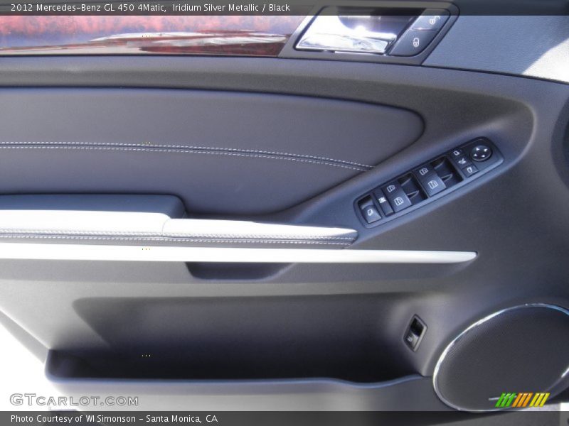 Iridium Silver Metallic / Black 2012 Mercedes-Benz GL 450 4Matic