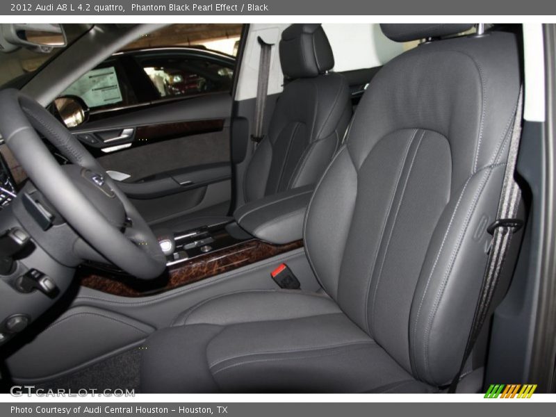  2012 A8 L 4.2 quattro Black Interior