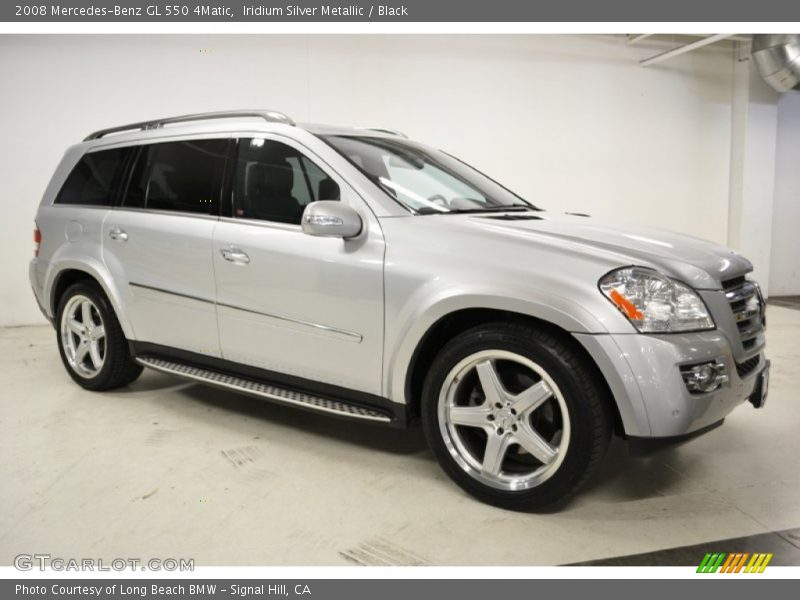 Iridium Silver Metallic / Black 2008 Mercedes-Benz GL 550 4Matic